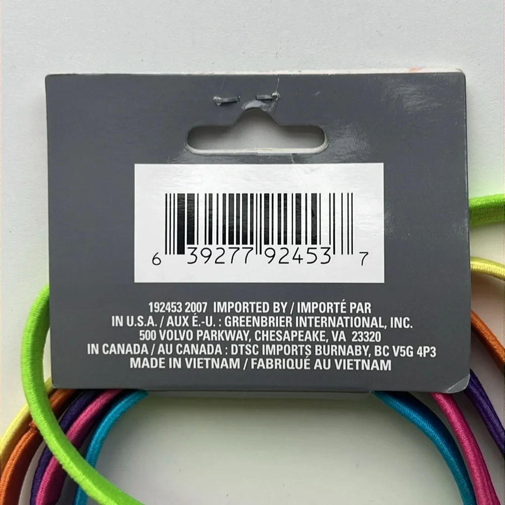 Colorful Headwraps Set of Six NWT - Picture 3 of 3